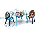 thumbnail image 4 of Delta Children Ensemble Table et Chaises pour Enfants avec Rangement (2 Chaises Incluses) - Idéal pour Arts & Crafts, Collations, École à Domicile, Devoirs & Plus, Disney/Pixar Toy Story 4, 4 of 5