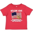 thumbnail image 3 of Inktastic Military Dad Welcome Home USA Flag Boys or Girls Baby T-Shirt, 3 of 5