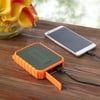 Blackweb 10,400 mAh Rugged Portable Battery 4X Extra Charges, Orange