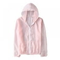thumbnail image 1 of Veste à Capuche Protection Solaire UPF 50+ pour Femmes Légère à Manches Longues avec Poche Randonnée Extérieure, 1 of 9