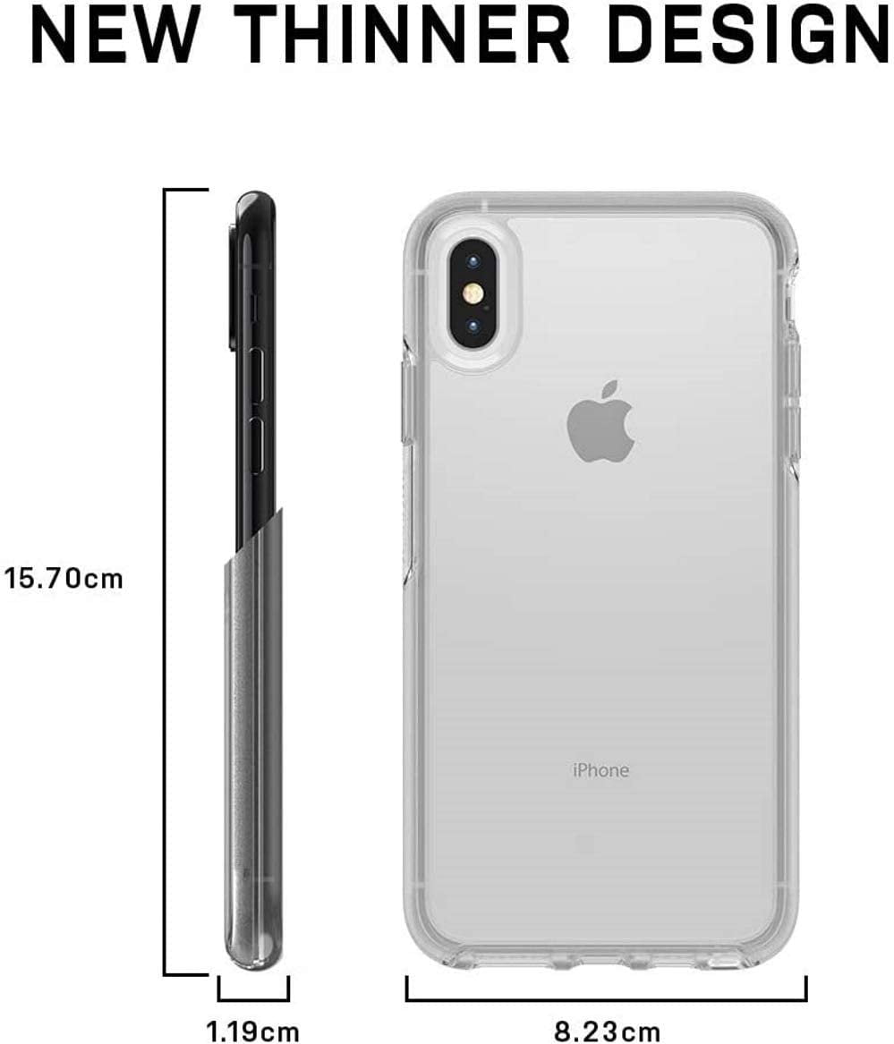 OtterBox Ultra Slim Symmetry Series Case for iPhone XR (ONLY) - Stardust (Silver Flake/Clear)