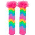 thumbnail image 4 of Kids Girls Knee High Socks Gift Long Crazy Silly Tall Funny Boot Child Fun Socks, 4 of 4