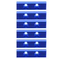 thumbnail image 3 of 10Pcs Heat Sink Cooling Radiator CPU Cooler Hole Milling Industrial Components 9x5x35 Royalblue, 3 of 5