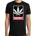 thumbnail image 1 of Big and Tall Disobey Pot Leaf Parody Logo, 1 of 1