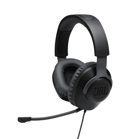 JBL - Quantum 100 Surround Sound Gaming Headset for PC, PS4, Xbox One, Nintendo Switch, and Mobile Devices - Black