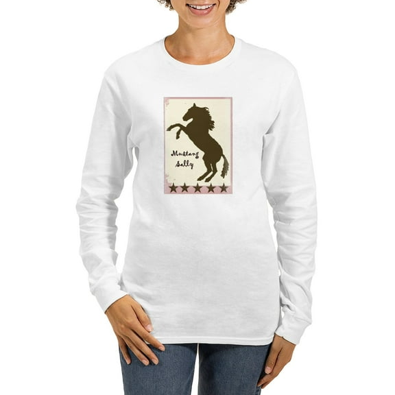 CafePress - Mustang Sally Women's Long Sleeve T Shirt - Women's Long Sleeve Graphic Casual T-Shirt
