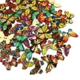 thumbnail image 2 of 50 Uds. Botones Costura Mariposa Ropa para Tejer DIY (25x18mm), 2 of 8