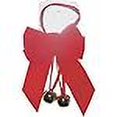 thumbnail image 2 of Holiday Trims 6803 Red Velvet Bow With 2 Bells Pack Of 24, 2 of 2