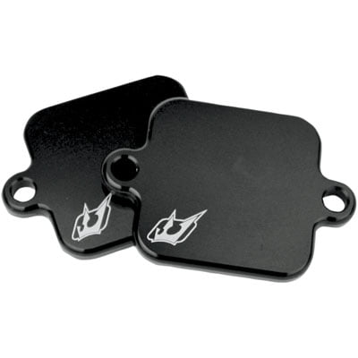 Driven Racing Engine Block Off Plate Black For Kawasaki Ninja Zx 10r