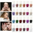 thumbnail image 5 of Water-Based Nail Polish, Tearable Nail Polish, No Odor Nail Polish for Nail Enhancement, Suitable for Artificial and Natural Nails, Nail Art Design, Glossy Finish, for Personal and Household Use, 5 of 5