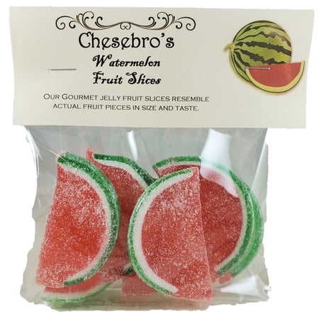 Gourmet Watermelon Flavor Jelly Fruit Slices