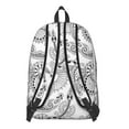 thumbnail image 3 of Spacious Paisley Backpack in Bohemian Print, Essential Gear for High School and College Students, Carries Tech and Textbooks, Perfect Gift for the Semester, 3 of 5