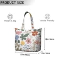 thumbnail image 5 of Bright Colorful Floral Carry-On Bag Vintage Flower Travel Duffel, , Large Capacity, Adjustable Shoulder Strap, 5 of 5
