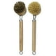 thumbnail image 4 of Cepillo de madera para platos de 2 piezas con mango para lavar utensilios de cocina. sisal y pelo mixto, 4 of 9