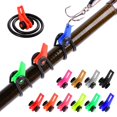 thumbnail image 2 of 10 unids/lote de anzuelos de pesca de plástico, soporte seguro para señuelos, accesorios para anzuelos, mantenimiento seguro para caña de pescar, herramienta de fundición de cebo Tan Jianjun unisex, 2 of 2