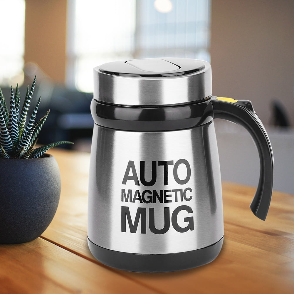 LYUMO Auto Coffee Mixer Cup, Self Stirring Coffee Cup,Stainless