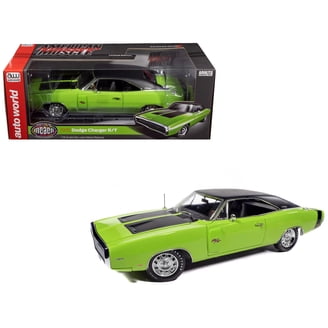 1971 Dodge Charger R/T 426 Hemi Blue Metallic with Black Stripes