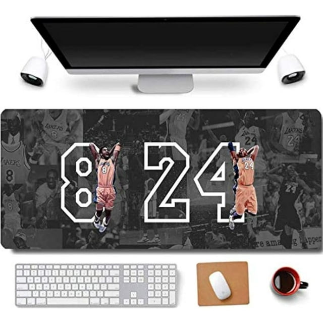 .x BAT Shadow Rubber Stitched Edges Extended Large Gaming Mouse Pad Office Keyboard Mouse Mat