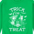 thumbnail image 3 of The Nightmare Before Christmas - Trick Or Treat - Men's Crew Neck Fleece Pullover, 3 of 5