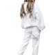 thumbnail image 4 of Conjunto de chándal de 2 piezas para mujer, de forro polar, para entrenamiento, para correr, 4 of 4