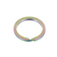 thumbnail image 2 of B2020 1" (26mm) PVD Rainbow, Key Ring, Solid Iron, 2 of 4