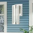 thumbnail image 3 of Livex Lighting - Sheridan - 3 Light Outdoor Wall Lantern in Contemporary Style -, 3 of 9