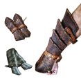 thumbnail image 2 of Brazalete De Guantelete Medieval, Brazalete Ancho De Cuero Artificial Para Hombre, Disfraz De Cosplay Eigraketly OD014888-02, 2 of 4