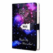 Milue Diary with Lock, Journal with Combination Lock Digital Password Notebook