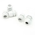 thumbnail image 2 of 5 X PG11 Blancos Conectores Glándulas de Plástico de 5mm a 10mm Cable Unique Bargains accesorios para cables de control mecanico, 2 of 2