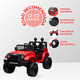 thumbnail image 2 of Carro Montable Eléctrico Jeep AEIOU Bhm6588 Rojo, 2 of 6