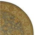 thumbnail image 2 of SAFAVIEH Antiquity Bethanie Traditional Wool Area Rug, Blue/Beige, 8' x 8' Round, 2 of 4