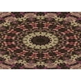 thumbnail image 1 of Ahgly Company Indoor Rectangle Patterned Blood Night Red Area Rugs, 5' x 8', 1 of 6