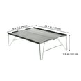 thumbnail image 2 of OULII Aluminum Alloy Small Outdoor Table Portable Camping Coffee Table 1 Set, 2 of 8