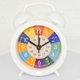 thumbnail image 2 of Reloj despertador colorido con doble campana para niños, material plástico, 2 of 2