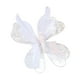 thumbnail image 5 of Adorno colgante de pared con forma de mariposa artificial, fondo brillante decorativo. Blanco, 5 of 9