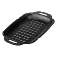 thumbnail image 3 of Fiocias Barbecue Grill Plate Steak Pan Carbon Steel Cookware Black Versatile Rectangular S, 3 of 9
