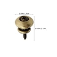 thumbnail image 2 of 6pcs Guitar Strap Lock Button Anti-slip Locks Pin for Acoustic Electric Bass Strap, 2 of 8