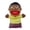 Yellow, variant on Miretho Family Hand Puppets 12 Inch Plush Hand Puppet Toys with Removable Mouth for Kids Storytelling Imaginative Pretend Play Teaching Preschool,Blue