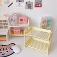 thumbnail image 2 of Desk Storage Shelf Detachable 2-Tier Desktop Organizer Countertop Organizer, 2 of 10