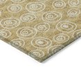 thumbnail image 4 of Addison Rugs Chantille Indoor/Outdoor Transitional Circles Gold Washable Rectangle Rug, 8' x 10', 4 of 6