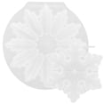 thumbnail image 4 of 2Pcs Christmas Silicone Mold Snowflake Mold Resin Snowflake Mold DIY Crafts Making Material, 4 of 7