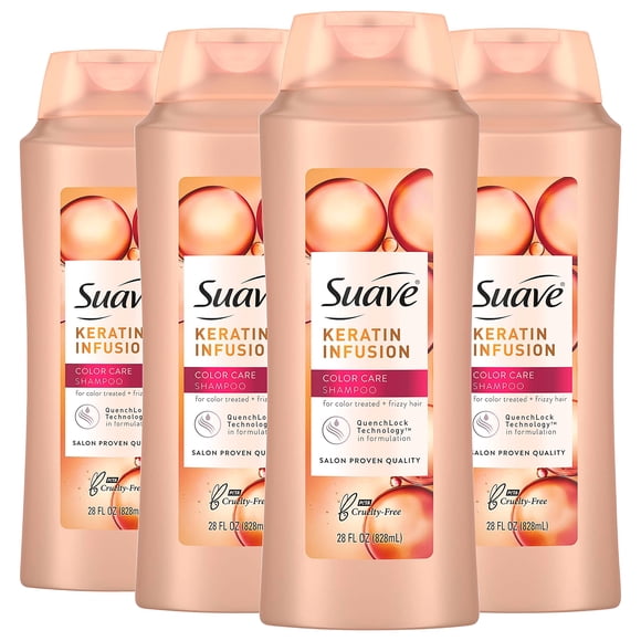 Suave Professionals Color Care Shampoo, Keratin Infusion, 28 oz