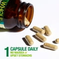 thumbnail image 3 of Natural Factors Whole Earth & Sea, Super Mushroom, Whole Food Supplement, Vegan, 30 Vegetarian Capsules, 3 of 8