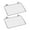 Small trumpet large, variant on Stainless Steel Bird Perch Resting Platform MultiFunctional Claw Trimming Grids Standing Perch for Parrots Engagement