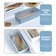 thumbnail image 3 of WRITWAA Caja Para Escurrir De Cocina Azul Organizador De Cubiertos Con Drenaje Para Almacenamiento, 3 of 8