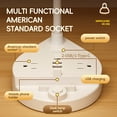 thumbnail image 6 of LED Desk Lamp 2 Outlets Power Strip with 2 USB Ports/1 Type-C, 3‑Level Adjustable Color Temperature Desk Lamp (E27 Replaceable), Perfect for Office, Reading & Bedside Lighting 10FT, 6 of 7
