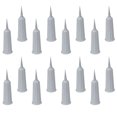 thumbnail image 6 of 12pcs Plastic Flower Implement Grave Cone Vases Cemetery Memorial Accessories, 6 of 11