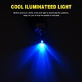 thumbnail image 4 of Nilight 5PCS Led Toggle Switch ON Off 12V 30A Blue Led Lighted Metal Switch Heavy Duty SPST 3 Pin Rocker Switch 12mm Mounting Hole for Automotive Cars Trucks Boats Racing Cars, 4 of 6