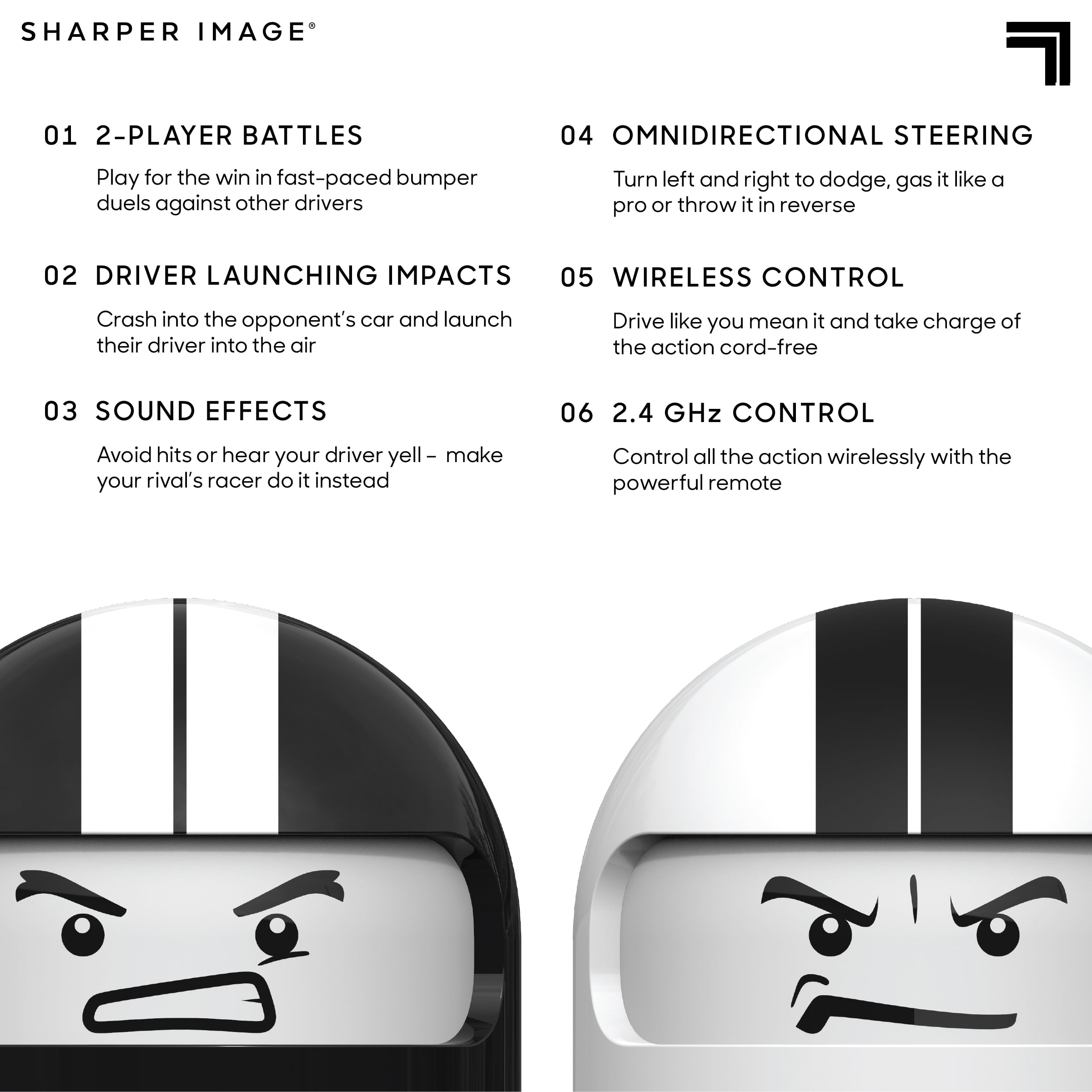 sharper image rc speed bumper