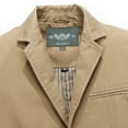 thumbnail image 2 of Traje de hombre de algodón de talla grande de primavera y otoño, traje casual para hombre, 2 of 6